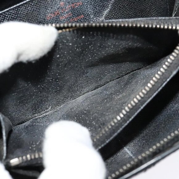 LOUIS VUITTON Epi Portefeuille Z Pouch Black M63442 LV Auth bs22720 - Picture 12 of 16